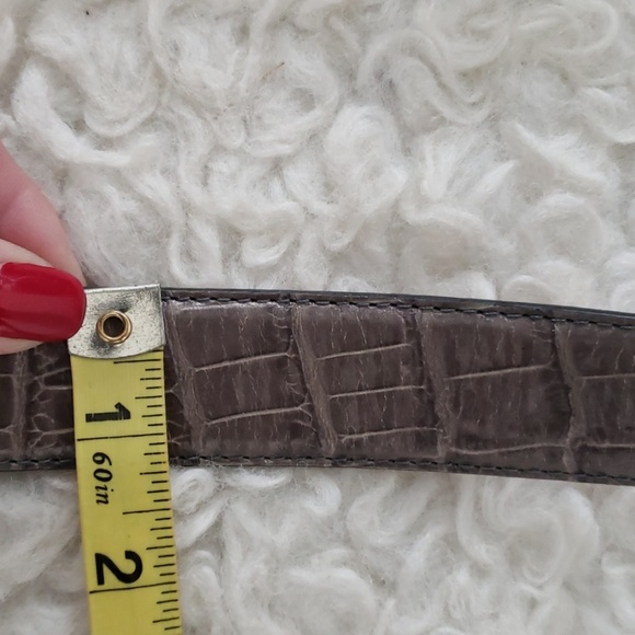 Brighton Faux Alligator Crocodile Belt - Picture 5 of 6